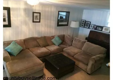 Comfortable sectional - need to sell by Saturday!